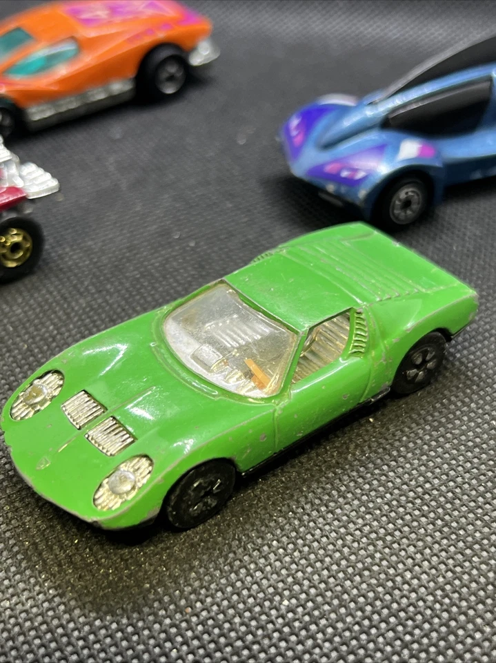Playart Lamborghini Miura Green 1:64 HK + 3 Concept Car Lot - Image 4 of 4