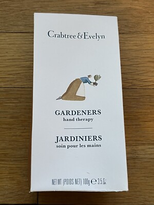 CRABTREE & EVELYN Gardeners Hand Therapy Cream 3.5 oz Damaged Box