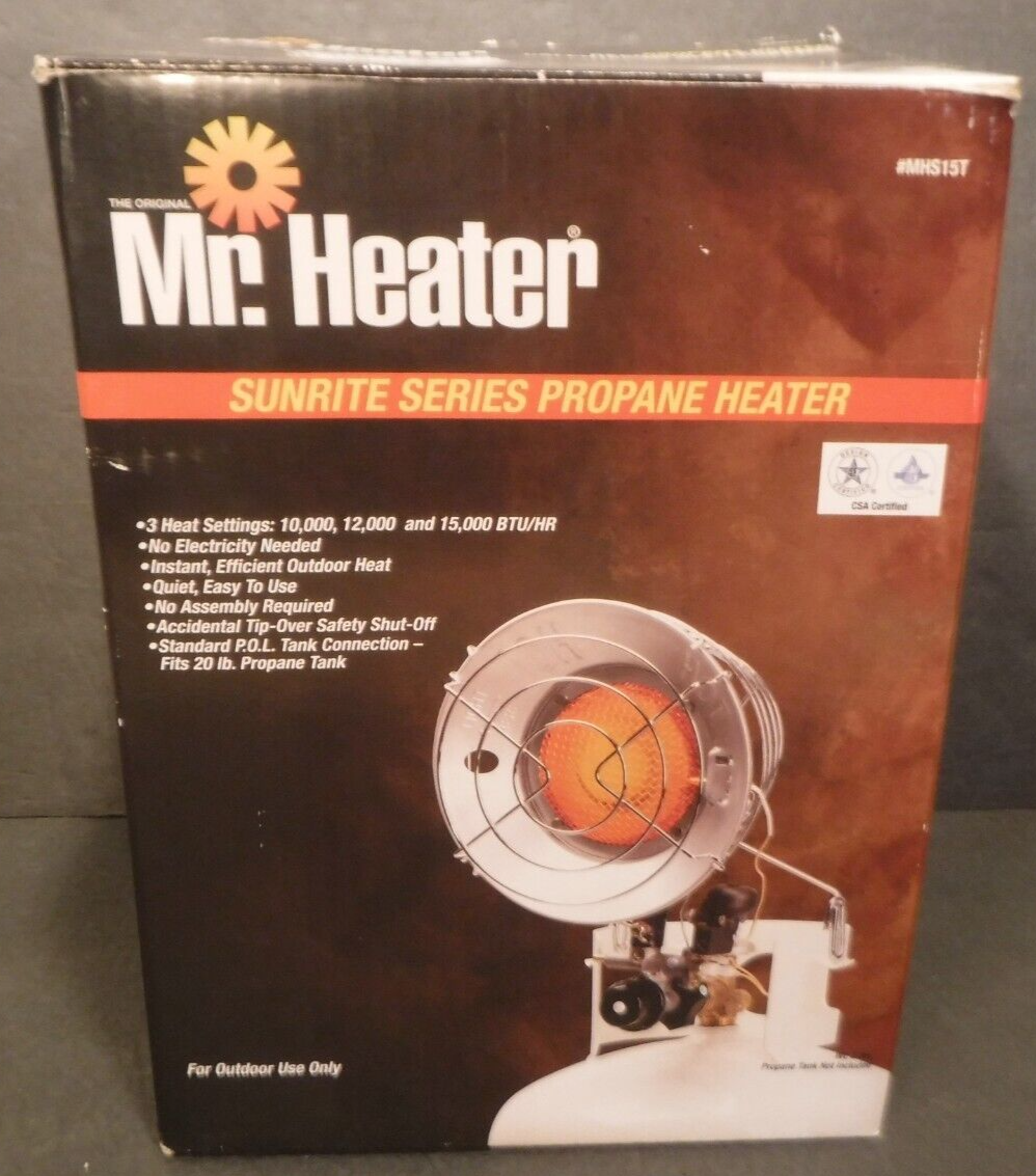 Mr. Heater TankTop Propane Heater MHS15T Single Burner 10,000 to