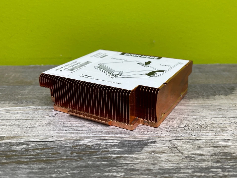 IBM xSeries X3650 M3 Heatsink Cooler FRU 69Y1207 69Y0659 - Image 2 of 4