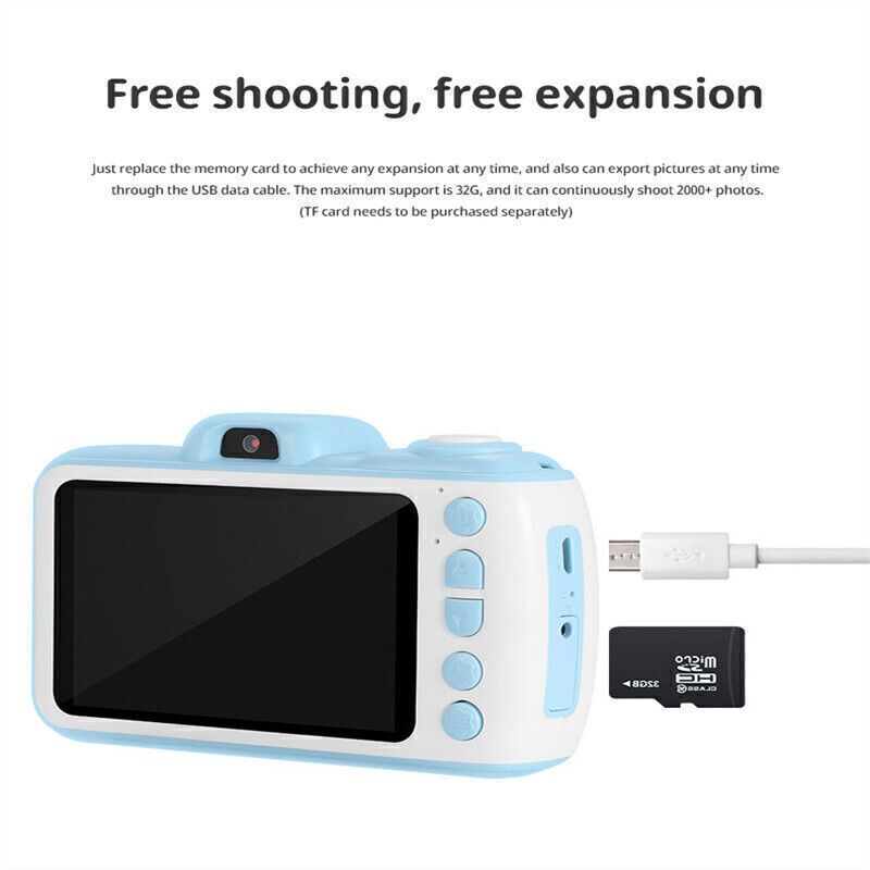 X38 Child Camera HD Camera Video Fun Game Camera Gift Camera 1080P Child Camera-image