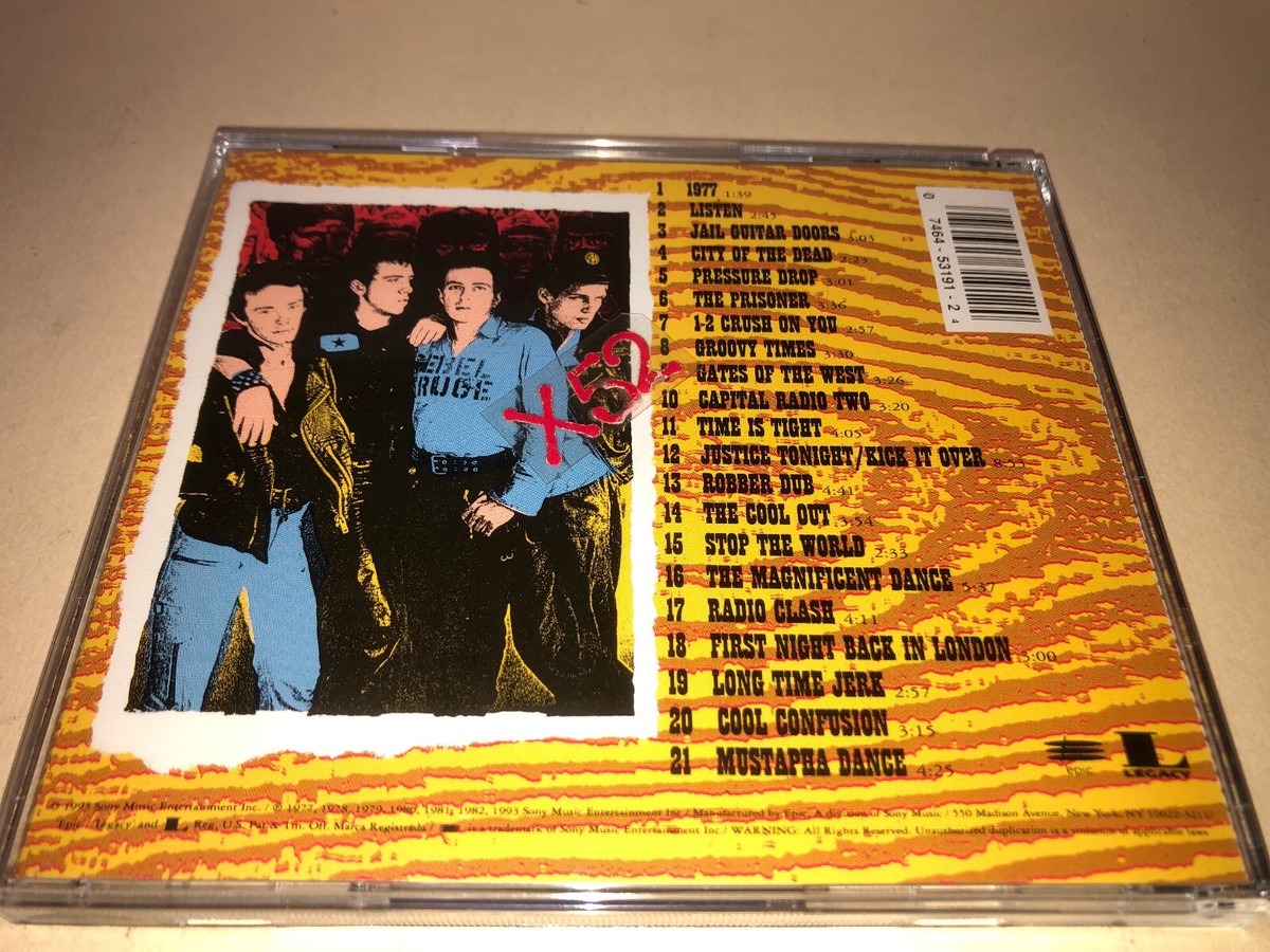 The Clash CD Super Black Market Clash 21 track edition Joe