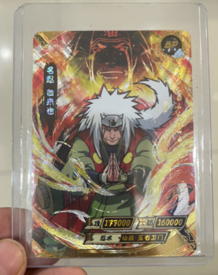KaYou Naruto Trading Card Jiraiya SSP NR-BP-020 SUPER Rare Box Hit