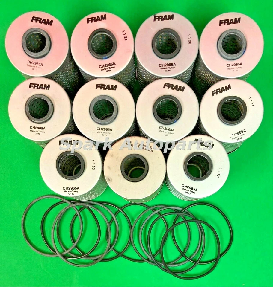 Lot of 11 Engine Oil Filter-Extra Guard FRAM CH2965A For  BMW   528i, 530i, 533i Foto 2 de 3