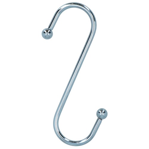 Gancio a S acciaio inox per cucina casa attrezzi da garage giardino set 5 pz TE595 - Foto 2 di 6