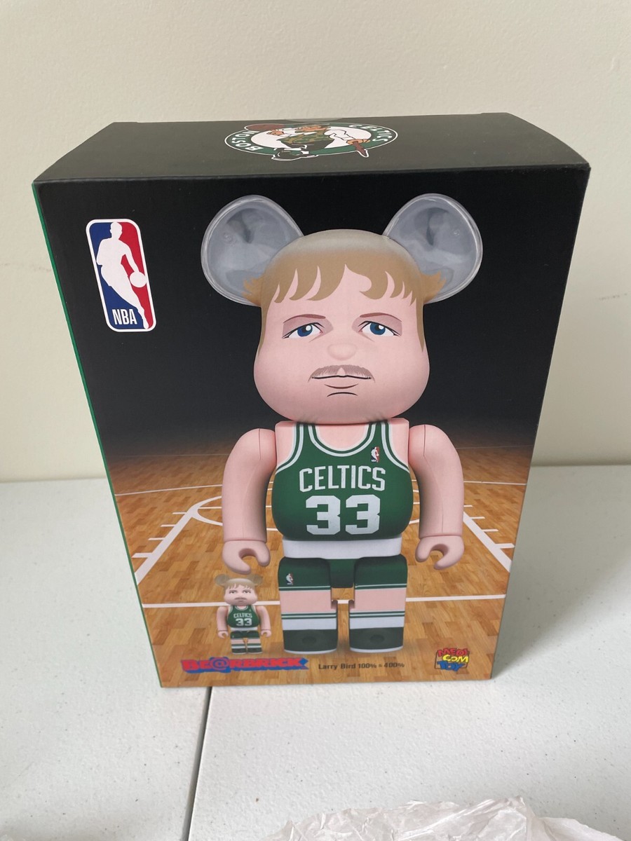 Larry Bird Bearbrick Boston Celtics 100% & 400% New in Box | eBay