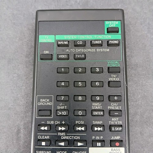 TELECOMANDO SONY MODELLO RM-U252 RICEVITORE TESTATO FUNZIONANTE - Foto 3 di 13