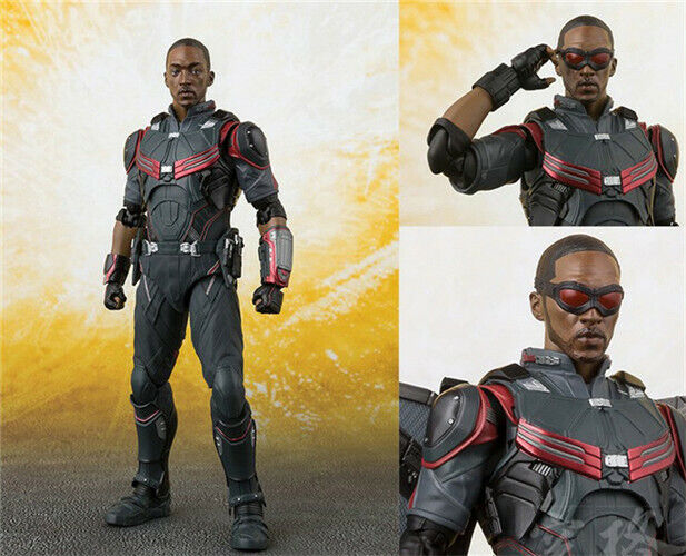 New SHF Avengers Infinity War Falcon Sam Wilson 6in Action New SHF Avengers Infinity War Falcon Sam Wilson 6in Action