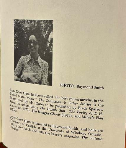 1st Ed. The Seduction and Other Stories, Signed & Limited by Joyce Carol Oates - Picture 4 of 12