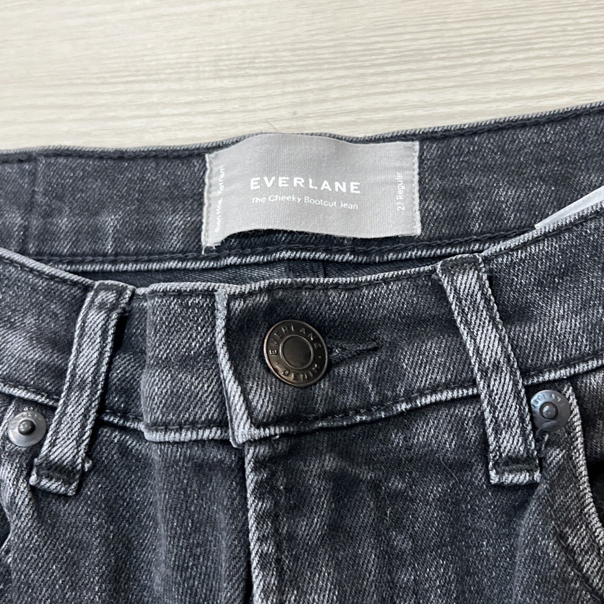 Everlane The Cheeky Bootcut Jean Everlane The Authentic Stretch