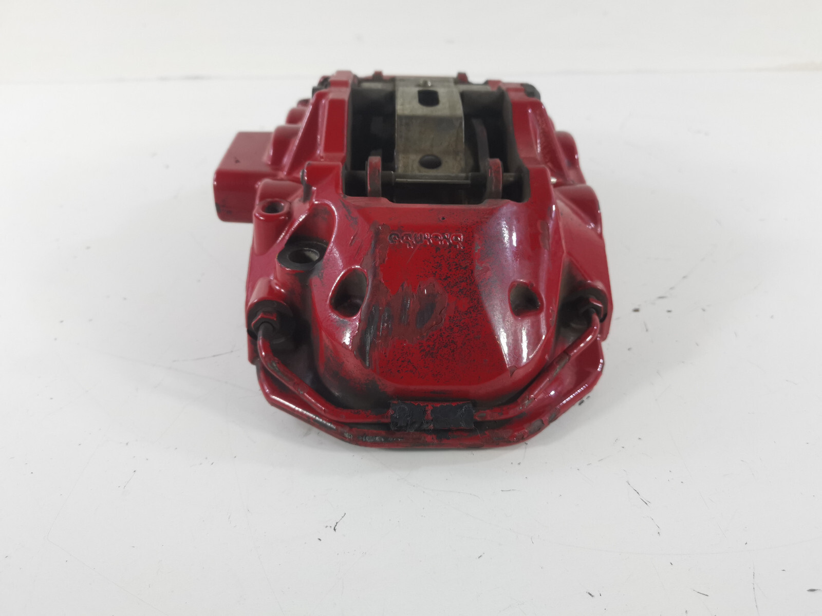 14 MASERATI GRANTURISMO FRONT BREMBO RED BRAKE CALIPER SET OEM