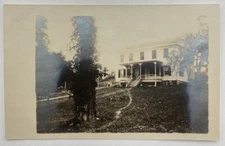 Postcard Old Home S.A. Robinson House RPPC