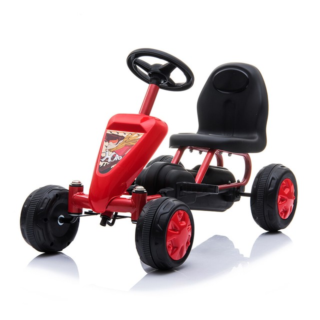 Go Kart Small Pedal Powered Ride On Toy/Buggy/Racing Car Red Kids 18m+ Go Kart Small Pedal Powered Ride On Toy/Buggy/Racing Car Red Kids 18m+
