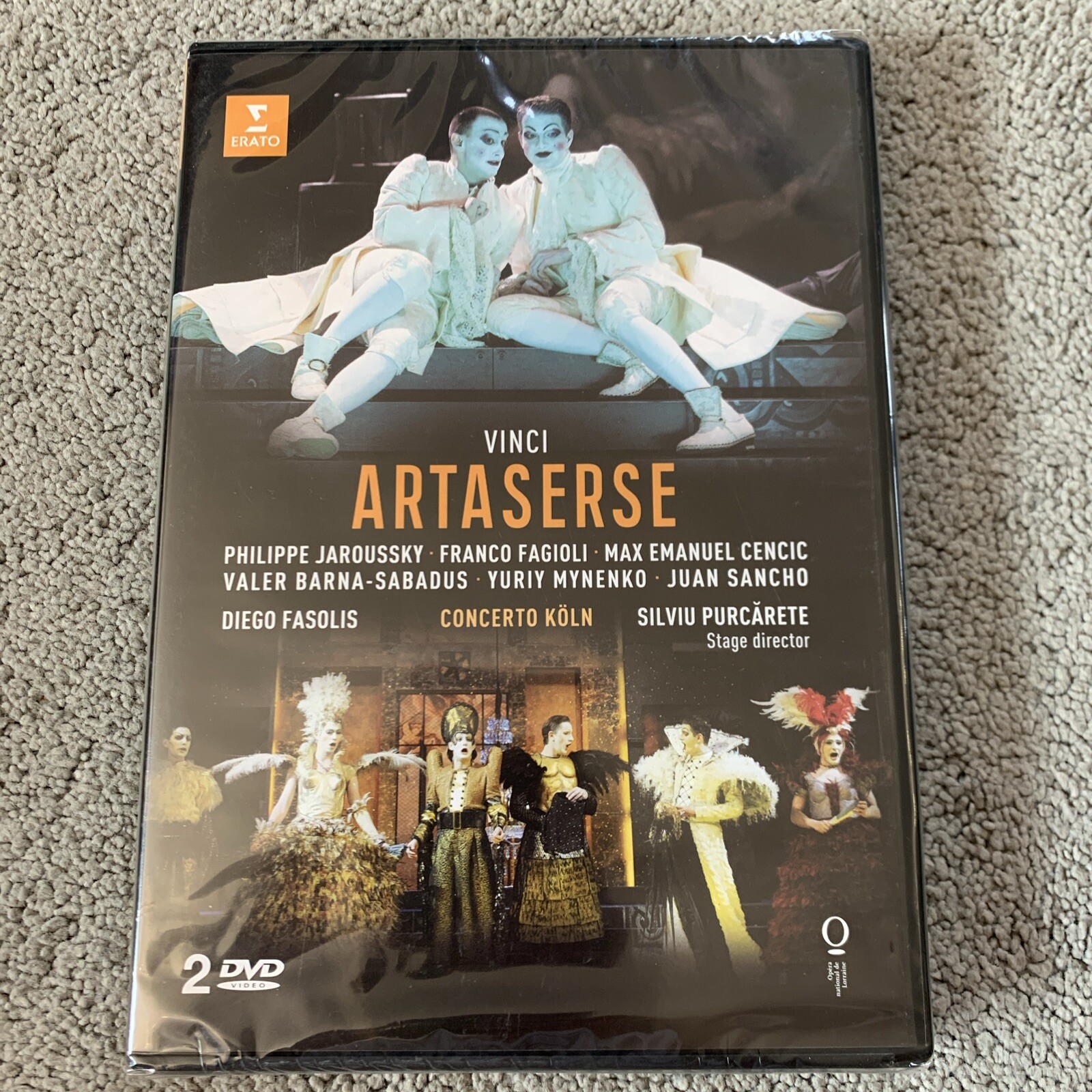 Artaserse [Hong Kong] (DVD, 2014) New Sealed