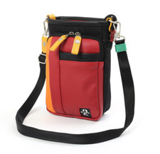 EVANGELION x MOUSTACHE Mini Shoulder Bag Smartphone Shoulder EVA-02 Red Japan