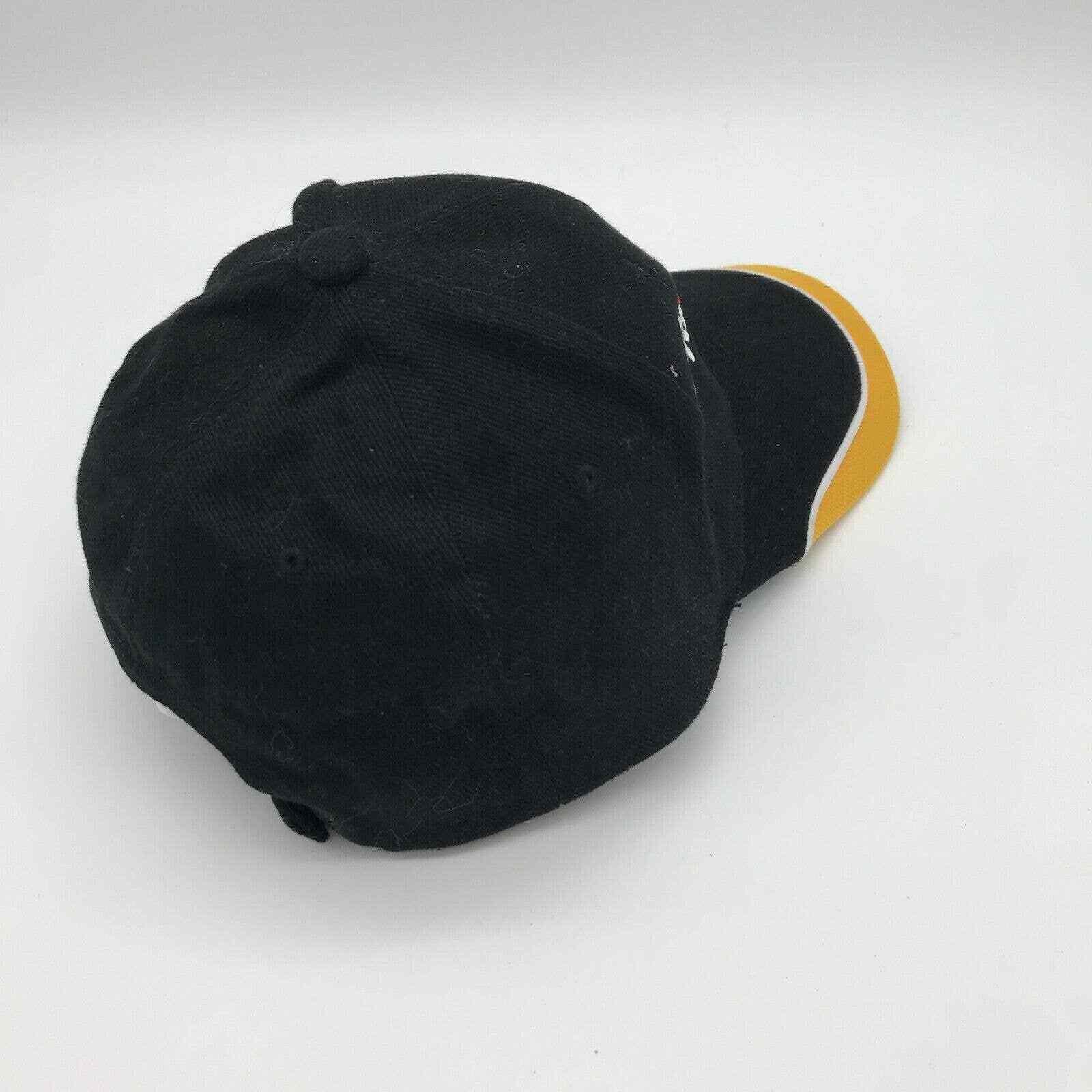 Primewell Baseball Cap Hat Hook-Loop Back Black Y… - image 3