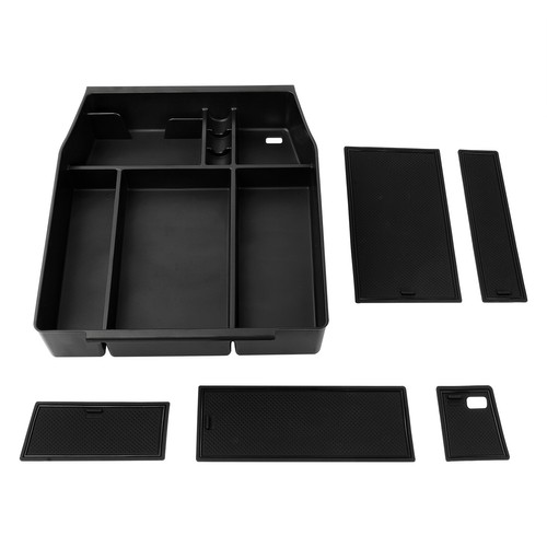 For Ford F150 F-150 2015-2021 Center Console Organizer Tray Backrest Storage Box - Picture 6 of 11