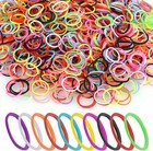 MINI HAIR ELASTICS Rubber Bands Braids Braiding Plaits Small Bands UK fast del