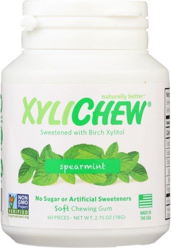Xylichew Spearmint Gum 60 ct Бутылка