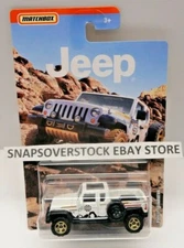 2019 MATCHBOX JEEP SERIES 2005 JEEP GLADIATOR ~ WHITE COLOR, VHTF, FREE SHIP