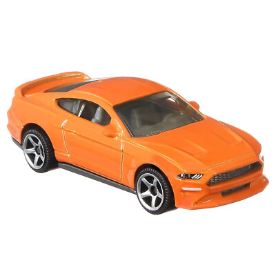 Matchbox 2019 Ford Mustang Coupe Orange 1:64 Scale 3 Inch US