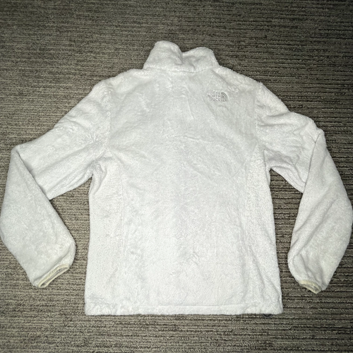 The North Face Size S Girls Jacket Full Zip Sherpa Long Sleeve White - Picture 10 of 14