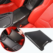 For C8 Corvette Stingray Z06 Z51 20+ Carbon ABS Console Armrest Box Lid Cover US
