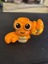 Vtech Jiggle And Giggle Fishing Set Replacement Lobster Orange Piece #7