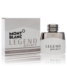 Montblanc Legend Spirit by Mont Blanc Eau De Toilette Spray 1 oz Men