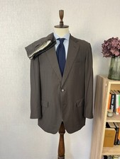 Pal Zileri Sartoriale Brown Wool 150'S 2 Piece Handmade Italian Suit 46 W38 L33