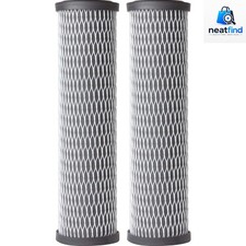 Efficient 5-Micron Carbon Filtration Filters - 2-Pack for Whole House Systems