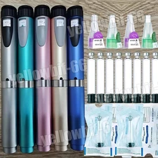 Magic Pen 3ml Insulin Cartridges Empty Cassette Bottle Set for Lilly Insulin Pen