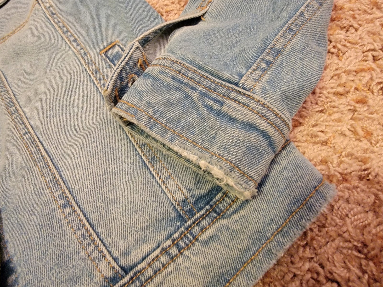 2017 Target Universal Thread Light Denim Jean Jac… - image 6