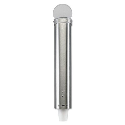 San Jamar C4150SS Pull-Style 5 oz. Water Cup Dispenser - S New