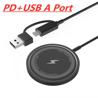 Magsafe Ladegerät Magnetic Charger 30W für iPhone 16 15 14 13 Pro Max Mini Plus