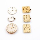 Omega Dials Movements Round Rectangular Watch Parts Lot of 6 #WB5772-3 — photo 1