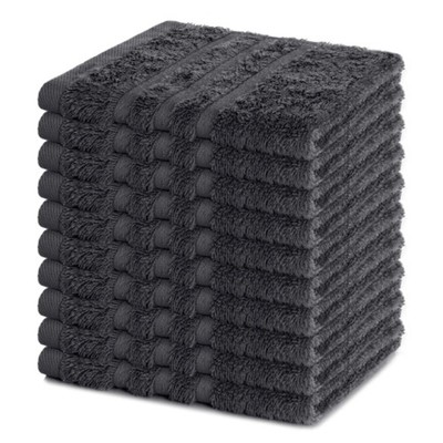 Seiftücher 10er Set Elena 30x30cm Frottee Baumwolle 500g/m² Waschlappen