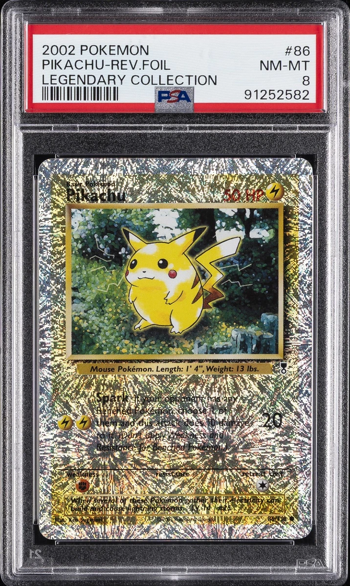Pikachu Pokémon TCG Professional Sports Authenticator (PSA