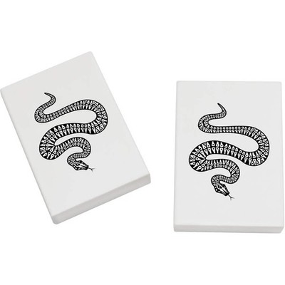 2 Radiergummis / Gummis ''Winding Tattoo Snake'' 45 mm (ER00044234)