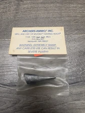 NEW Savora RB15SDV Vented Silver Diamond Steel Broadhead Replacement Blades