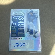 2025 Panini Crusade Holo Auto Majestic Marks Spencer Nivens Card #8
