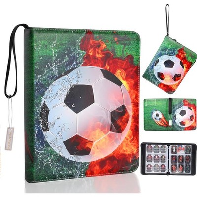 Fußball Sammelkarten Album 900 Karten Kapazität  Kinder Sammelheft