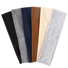 Headbands for Women Short Hair Non Slip Elastic Sweat Hairbands Soft Fabric H...