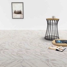 Flooring Planks 55 pcs White 5.11 m�� PVC