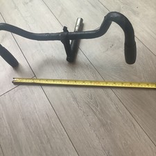 1930-40 tandem handlebars .Dover exonite  grips ..bars are peeling for restoring