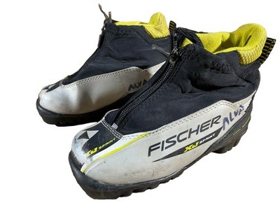 Fischer XJ Sprint Kids Nordic Cross Country Ski Boots Size EU29 US11 NNN F-281