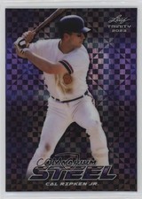 2023 Leaf Trinity Mega Box Steel Vanadium Purple Checkerboard /8 Cal Ripken Jr