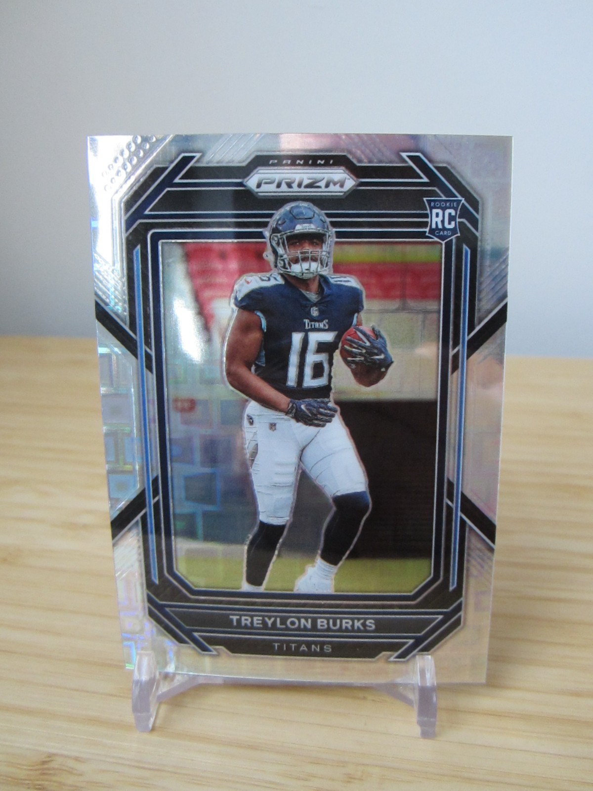 2022 Panini Prizm Pandora Premium Silver Holo /400 RC #313 Treylon Burks