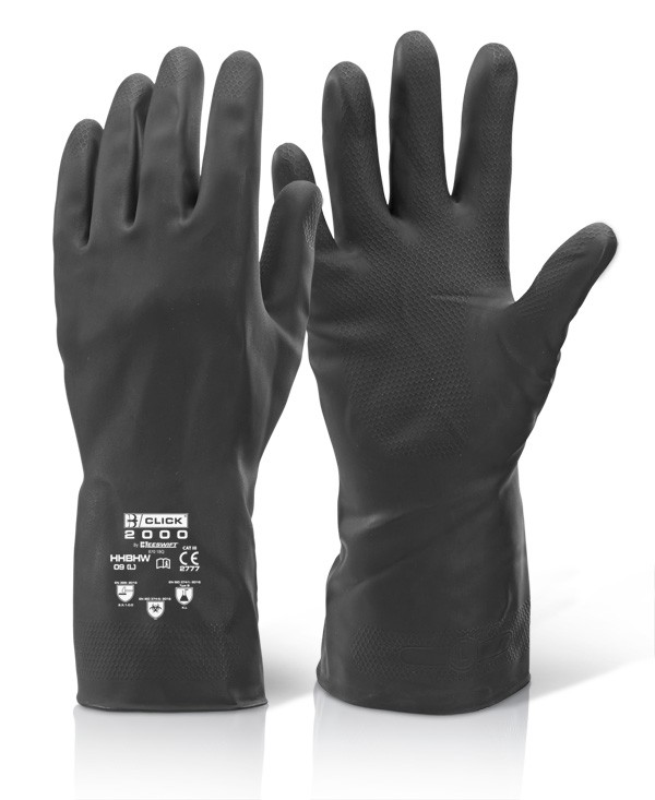 Beeswift House Hold Heavyweight Gloves Black Size S