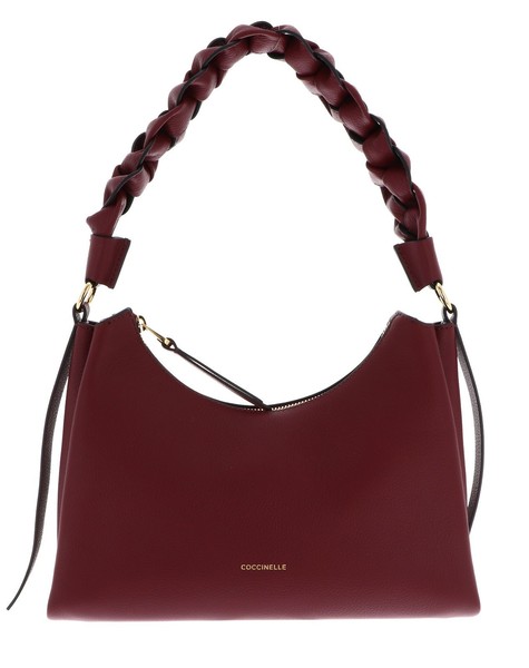 Coccinelle Boheme Grana Double Shoulder Bag Schultertasche Ribes / Prune-image